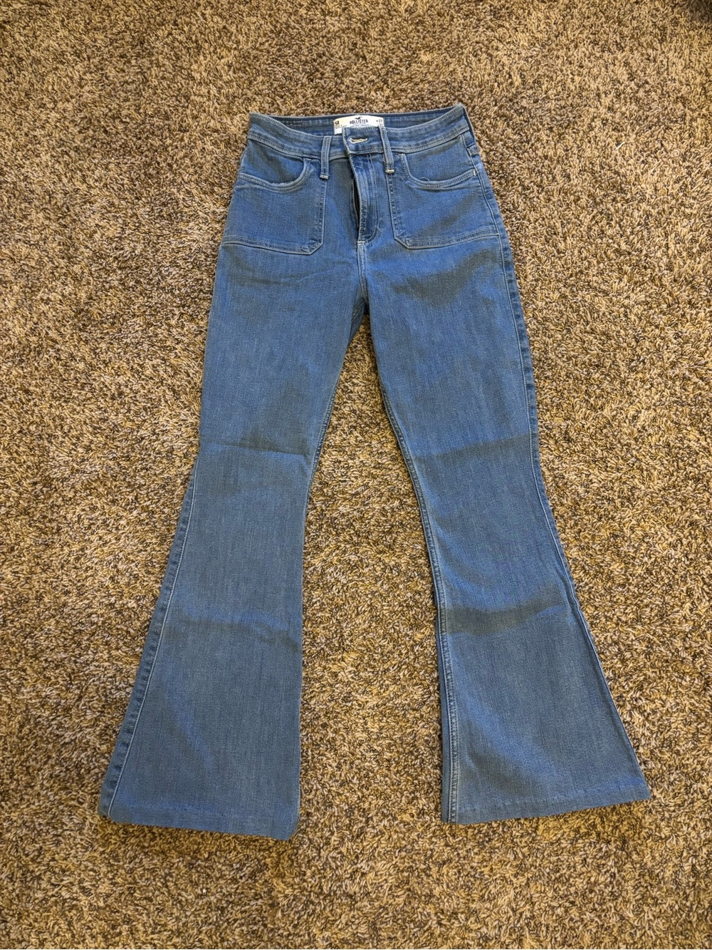 Hollister Blue Flare Jeans